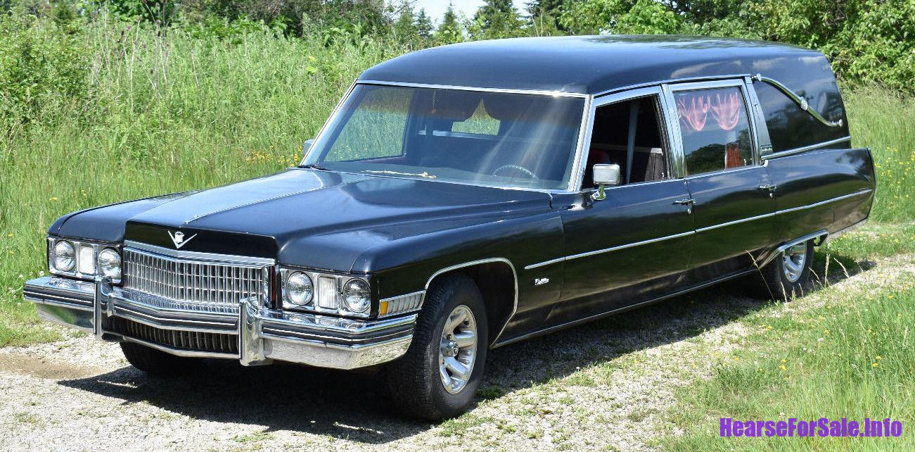 1973 Cadillac Miller-Meteor Hearse