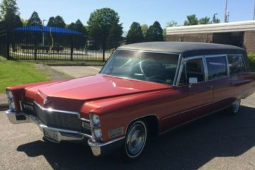 1968 Cadillac Miller-Meteor Hearse