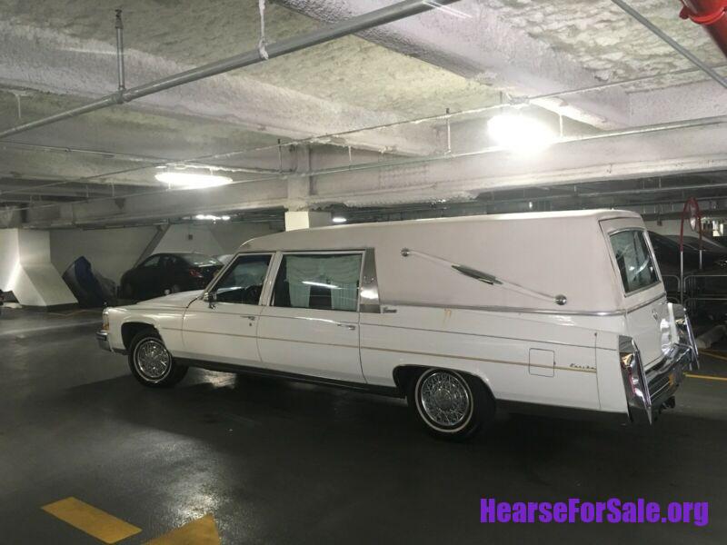 1984 Cadillac Deville Hearse