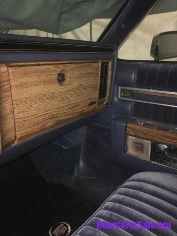 1984 Cadillac Deville Hearse