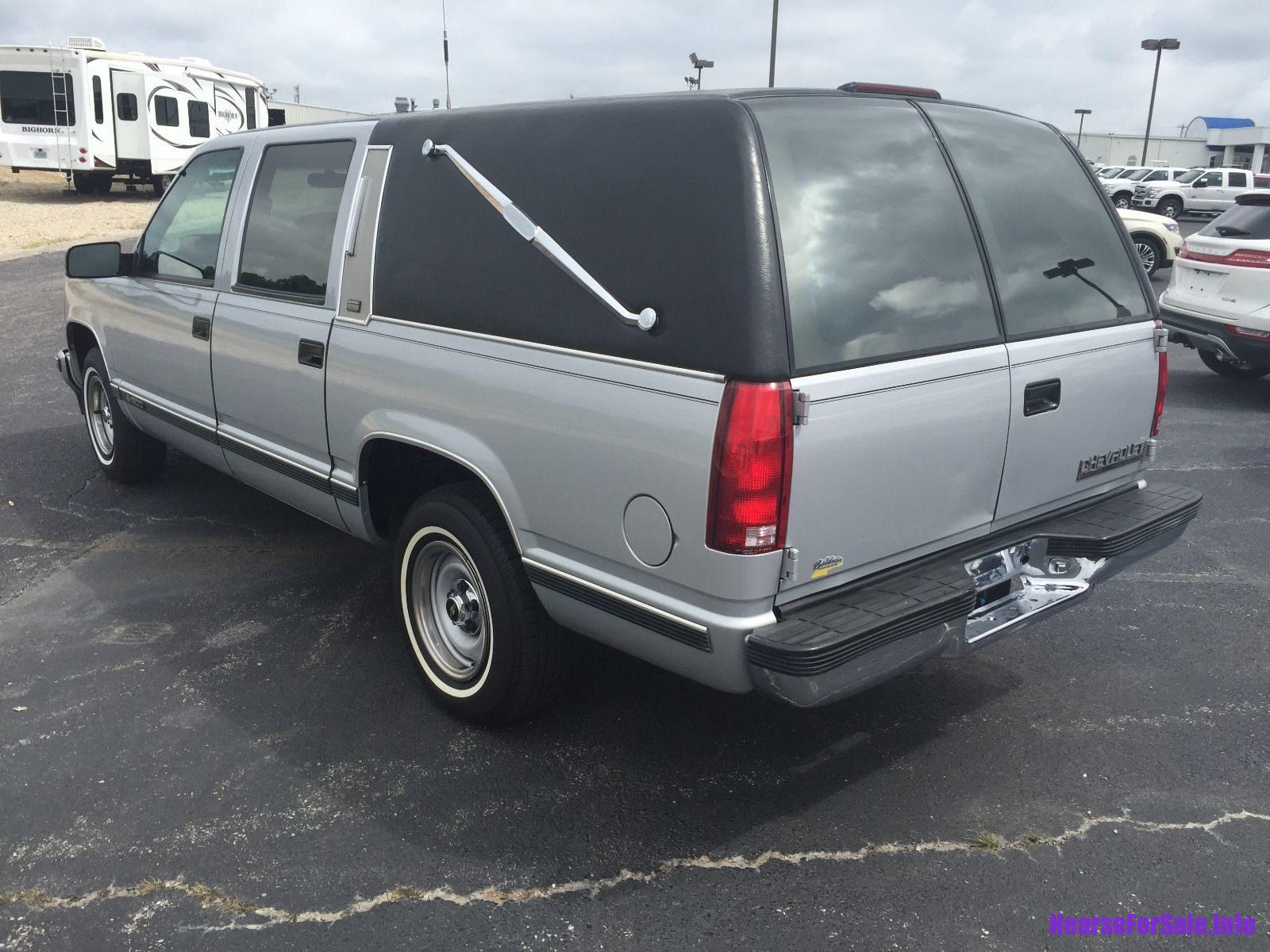 1994 Chevrolet Silverado Hearse 1994 Chevrolet Silverado Hearse driver side rear quarter view
