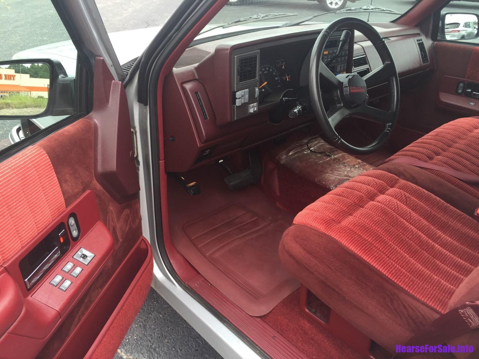 1994 Chevrolet Silverado Hearse 1994 Chevrolet Silverado Hearse drivers seat
