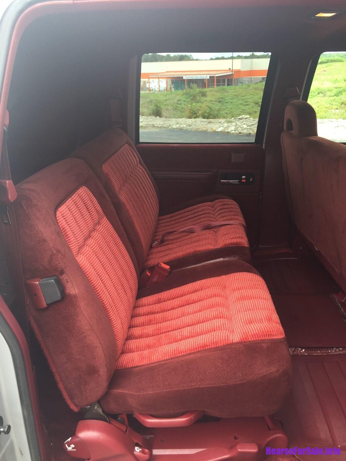 1994 Chevrolet Silverado Hearse 1994 Chevrolet Silverado Hearse passenger seating