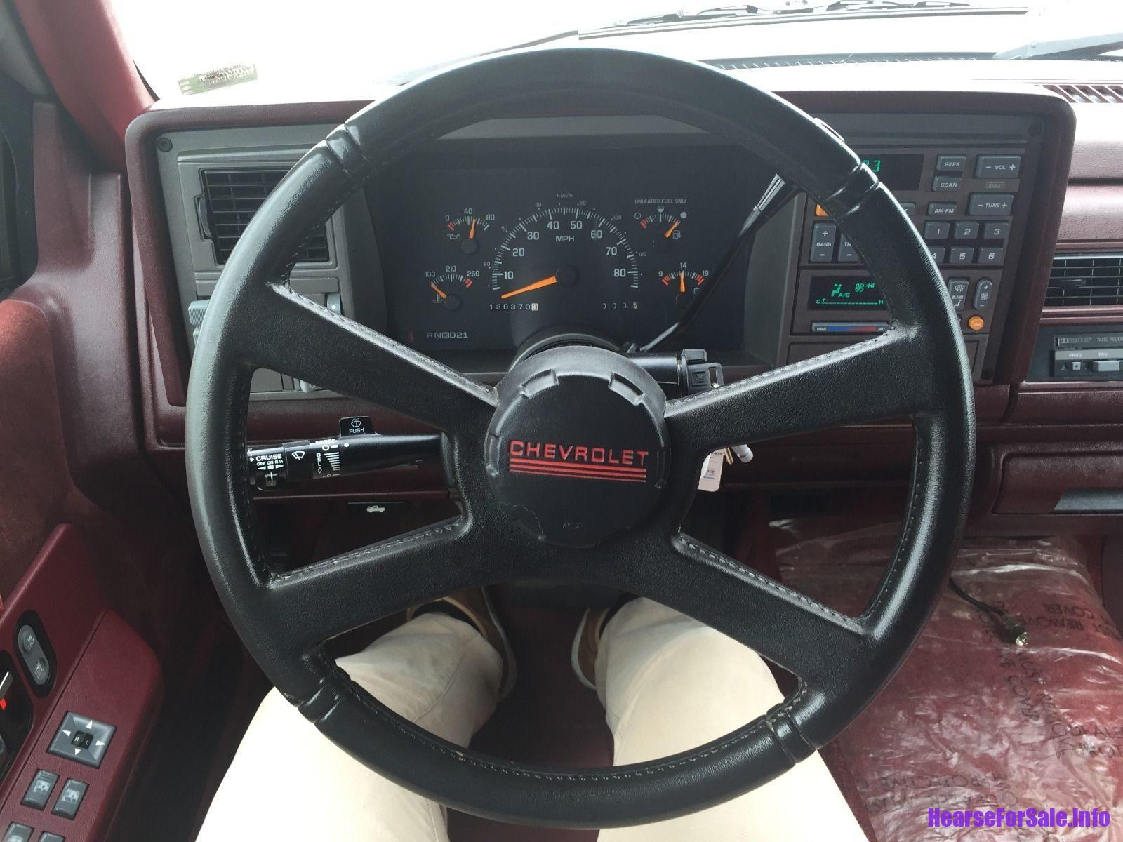 1994 Chevrolet Silverado Hearse 1994 Chevrolet Silverado Hearse steering wheel