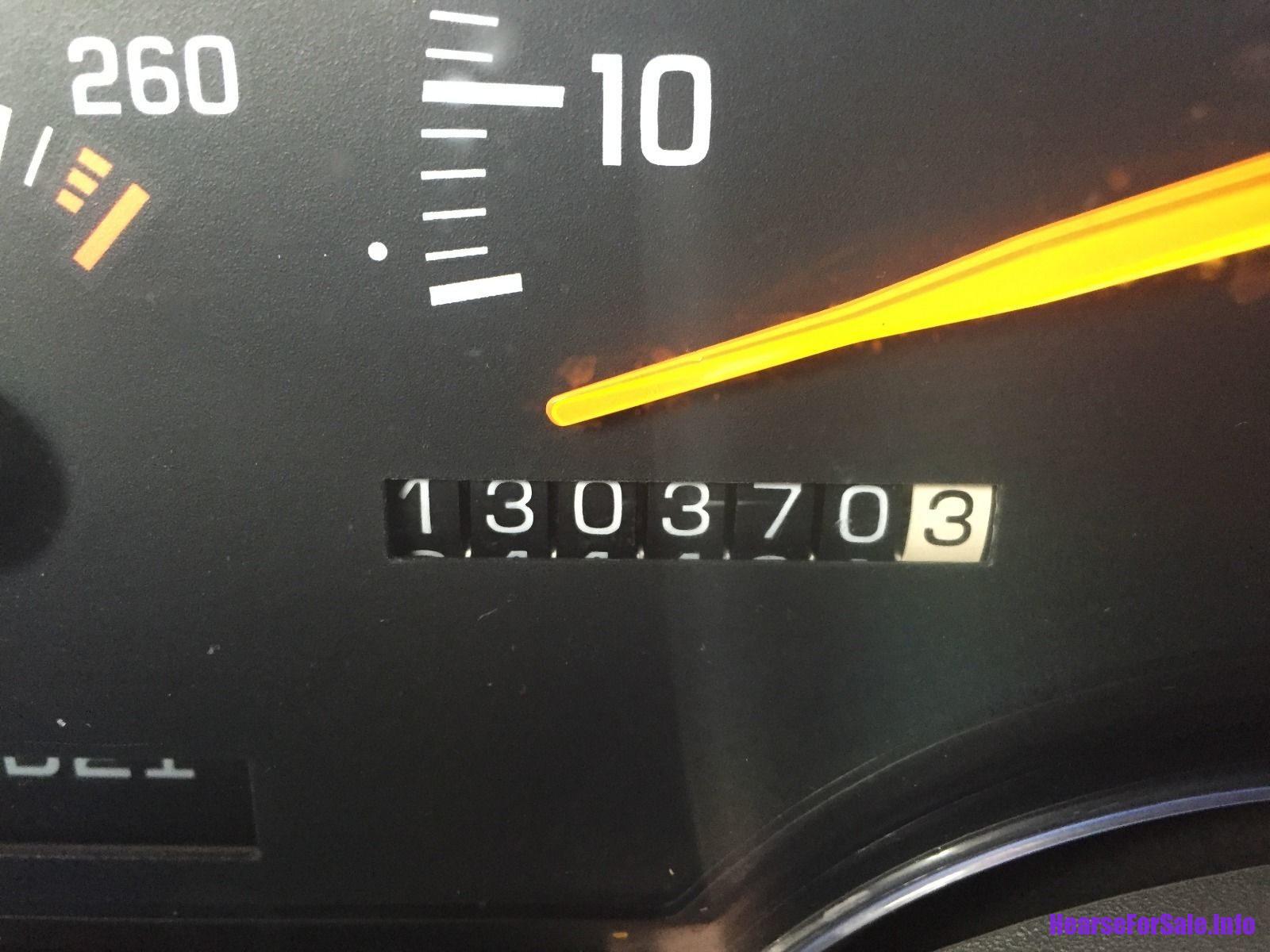 1994 Chevrolet Silverado Hearse 1994 Chevrolet Silverado Hearse odometer