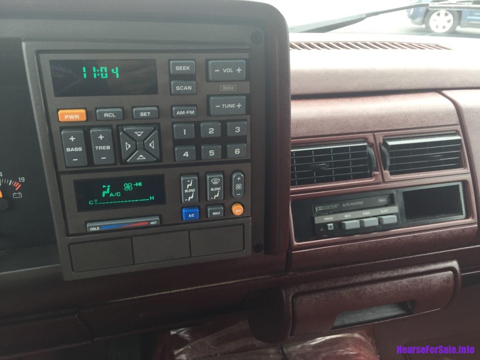 1994 Chevrolet Silverado Hearse 1994 Chevrolet Silverado Hearse dashboard