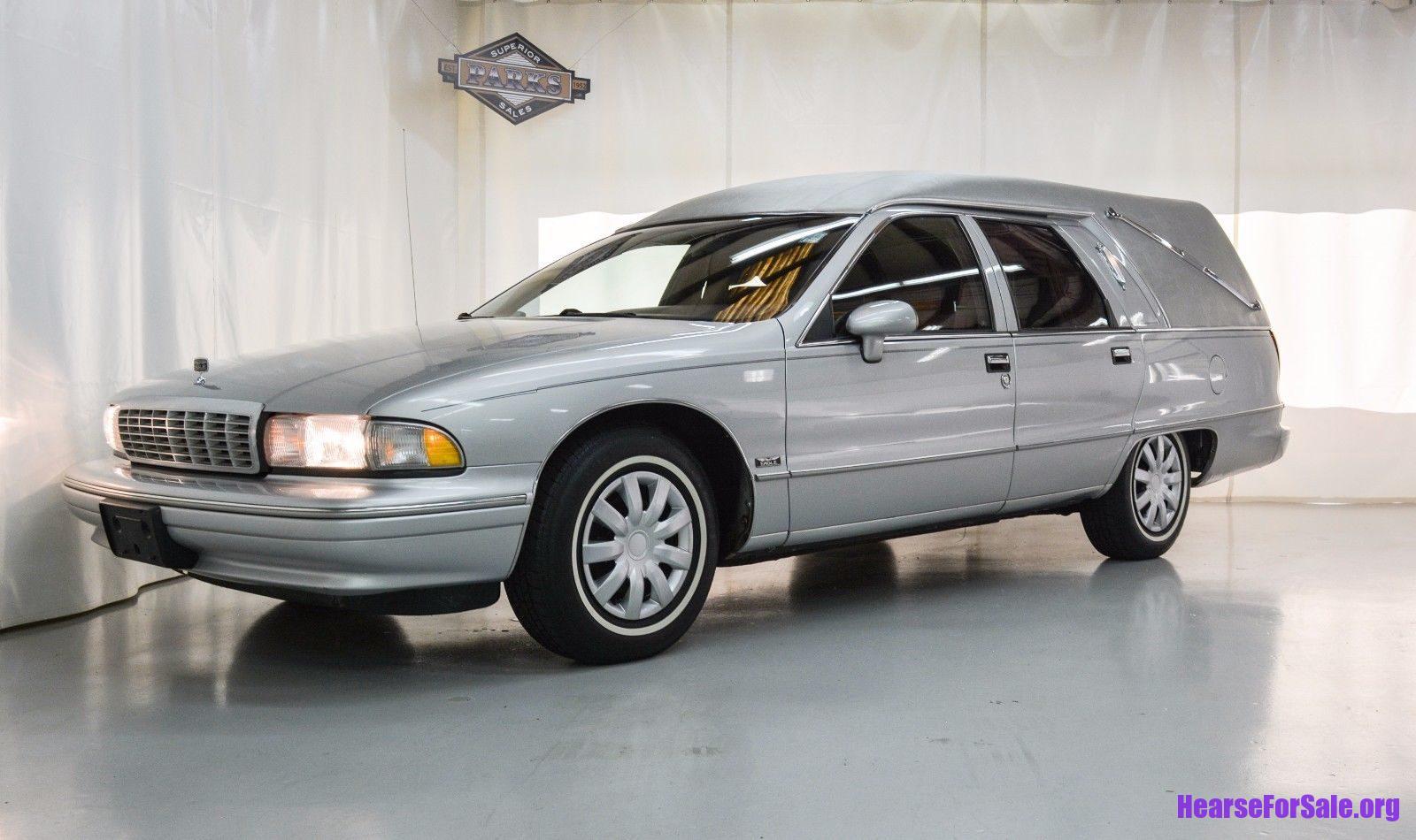 1992 Chevrolet Caprice Eagle Hearse driver side front quarter view