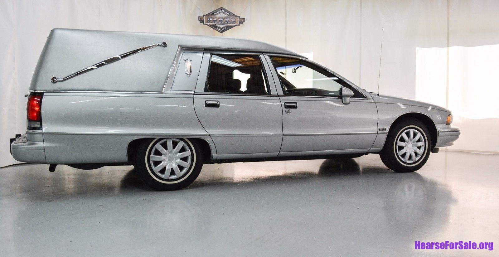 1992 Chevrolet Caprice Eagle Hearse passenger side view