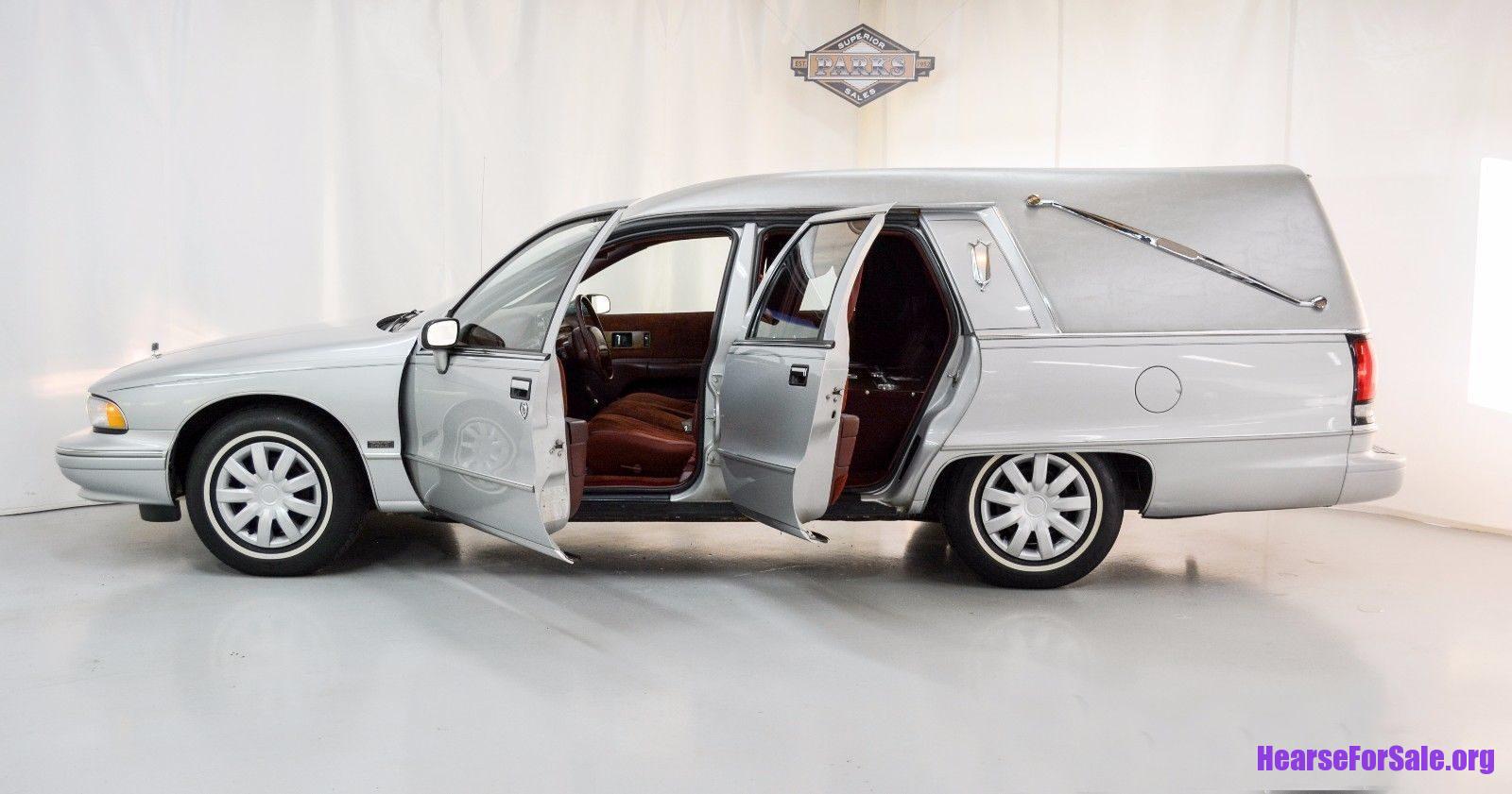 1992 Chevrolet Caprice Eagle Hearse driver side doors open