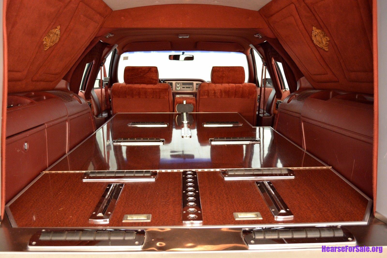 1992 Chevrolet Caprice Eagle Hearse casket compartment