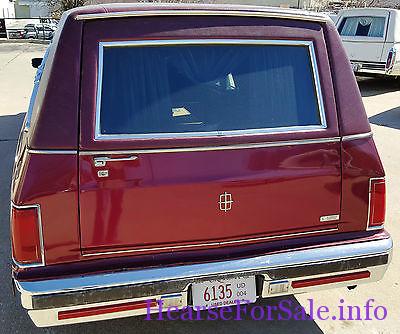 1987 Lincoln Town Car Superior Hearse 1987 Lincoln Town Car Superior Hearse rear end