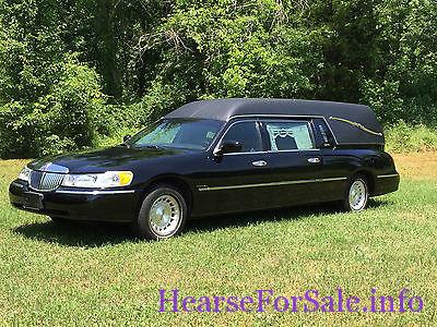 1999 Superior Lincoln Town Car Hearse