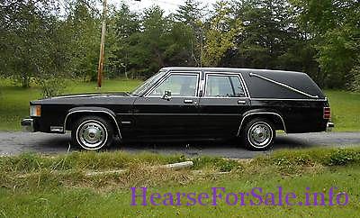 1984 Mercury Grand Marquis Colony Park Hearse driver side