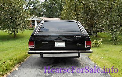1984 Mercury Grand Marquis Colony Park Hearse rear