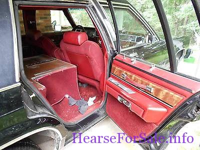 1984 Mercury Grand Marquis Colony Park Hearse passenger side rear door