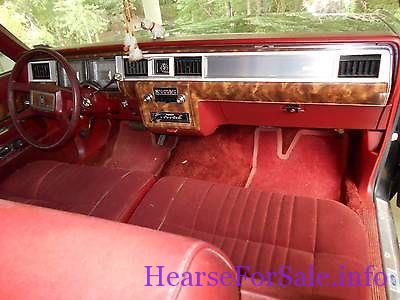 1984 Mercury Grand Marquis Colony Park Hearse drivers cab