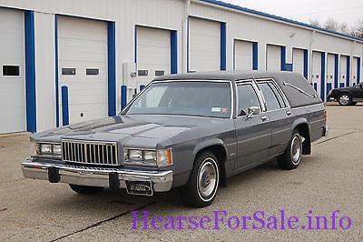 1984 Mercury Grand Marquis Colony Park Hearse