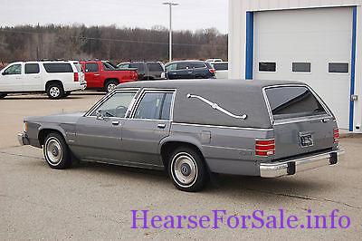 1984 Mercury Grand Marquis Colony Park Hearse