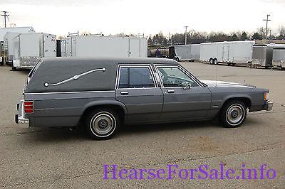 1984 Mercury Grand Marquis Colony Park Hearse