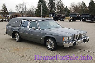 1984 Mercury Grand Marquis Colony Park Hearse