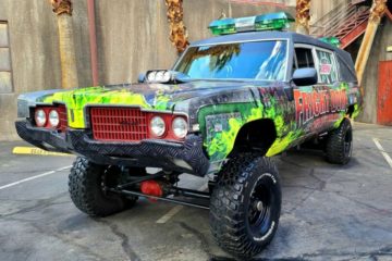 1969 Oldsmobile Hearse, Monster Truck Style