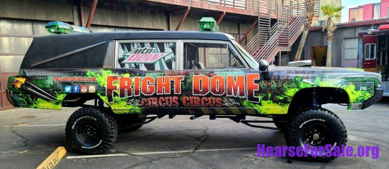 1969 Oldsmobile Hearse, Monster Truck Style