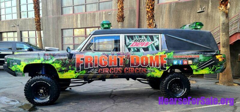 1969 Oldsmobile Hearse, Monster Truck Style