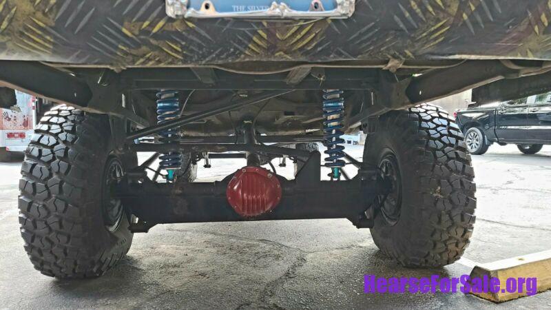 1969 Oldsmobile Hearse, Monster Truck Style