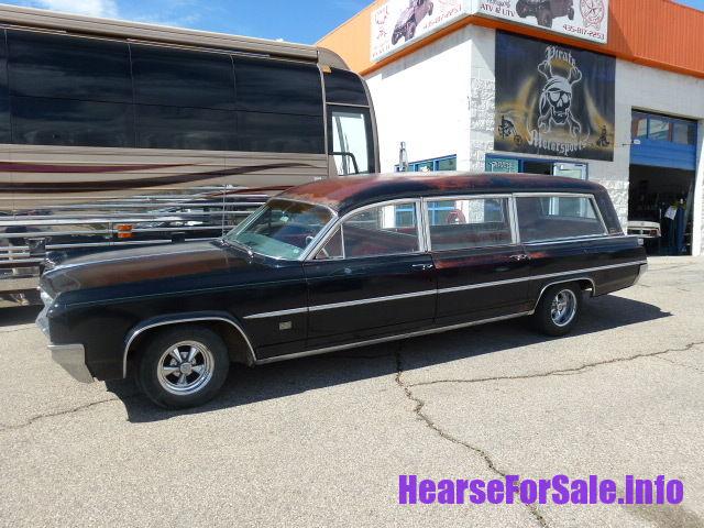 1963 Oldsmobile Hearse driver side view