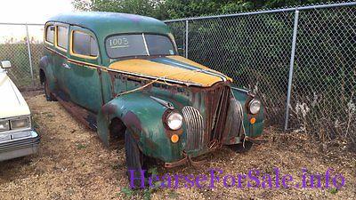 1941 Packard Henney Hearse Ambulance