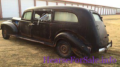 1940 Packard Henney Hearse Ambulance