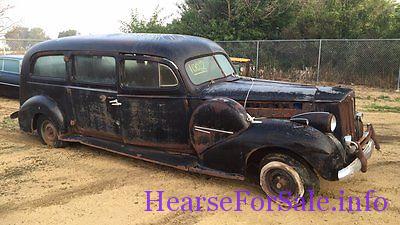 1940 Packard Henney Hearse Ambulance