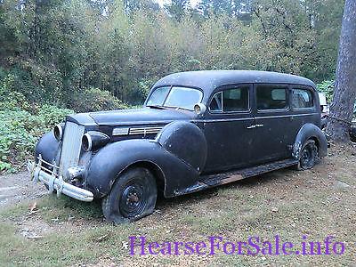 1939 Packard Model 893 Henney Hearse