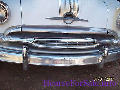 1954 Pontiac Hearse, front grill