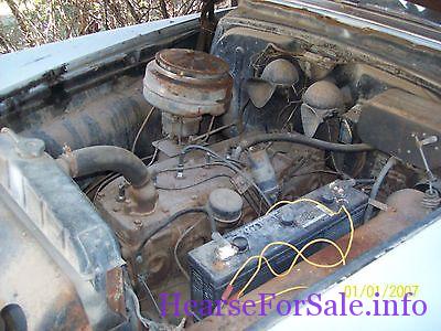 1954 Pontiac Hearse, engine