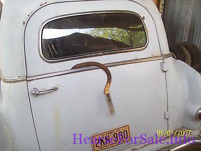 1954 Pontiac Hearse, rear end casket compartment door