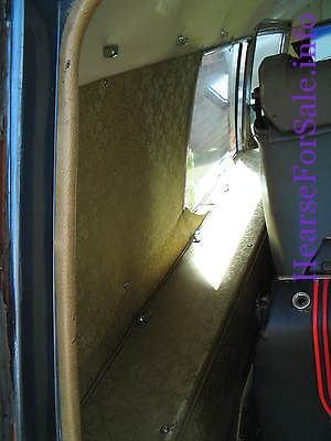 1971 Pontiac Bonneville Superior Hearse Ambulance Combo 1971 Pontiac Bonneville Superior Hearse inside rear