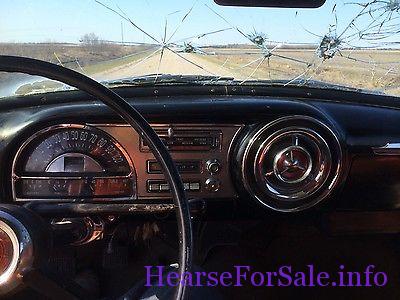 1954 Pontiac First Call Hearse dashboard