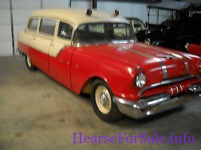 1955 Pontiac Ambulance Hearse Original Rat Rod