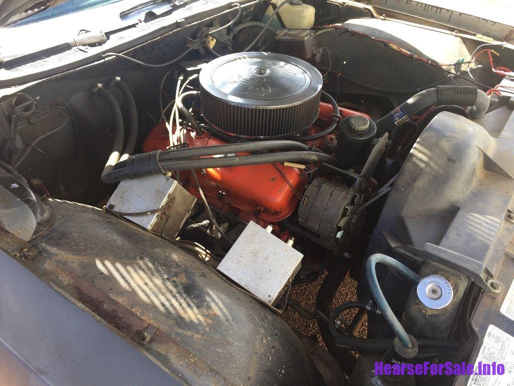 1973 Pontiac Grand Ville Hearse 1973 Pontiac Grandville Hearse, engine
