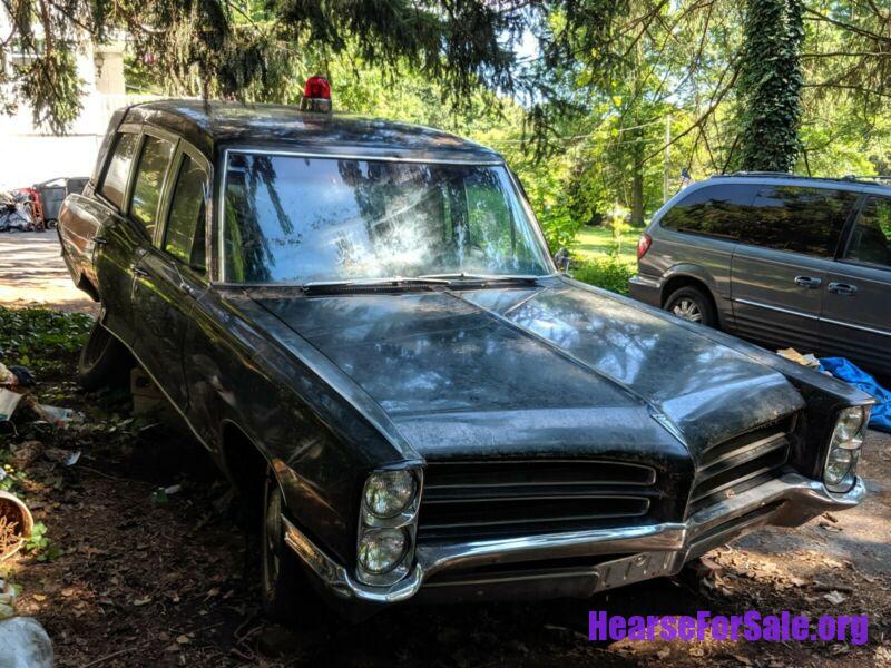 1966 Pontiac Bonneville Hearseambulance 1966 Pontiac Bonneville Hearse/Ambulance front end