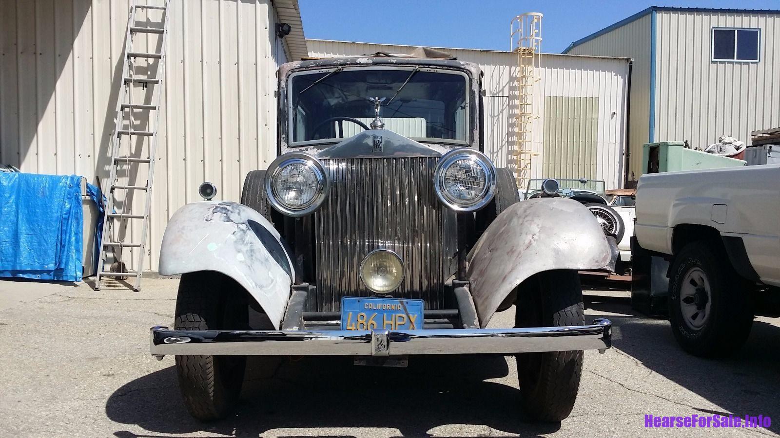 1934 Rolls-Royce 20/25 Hearse by Alpe & Saunders
