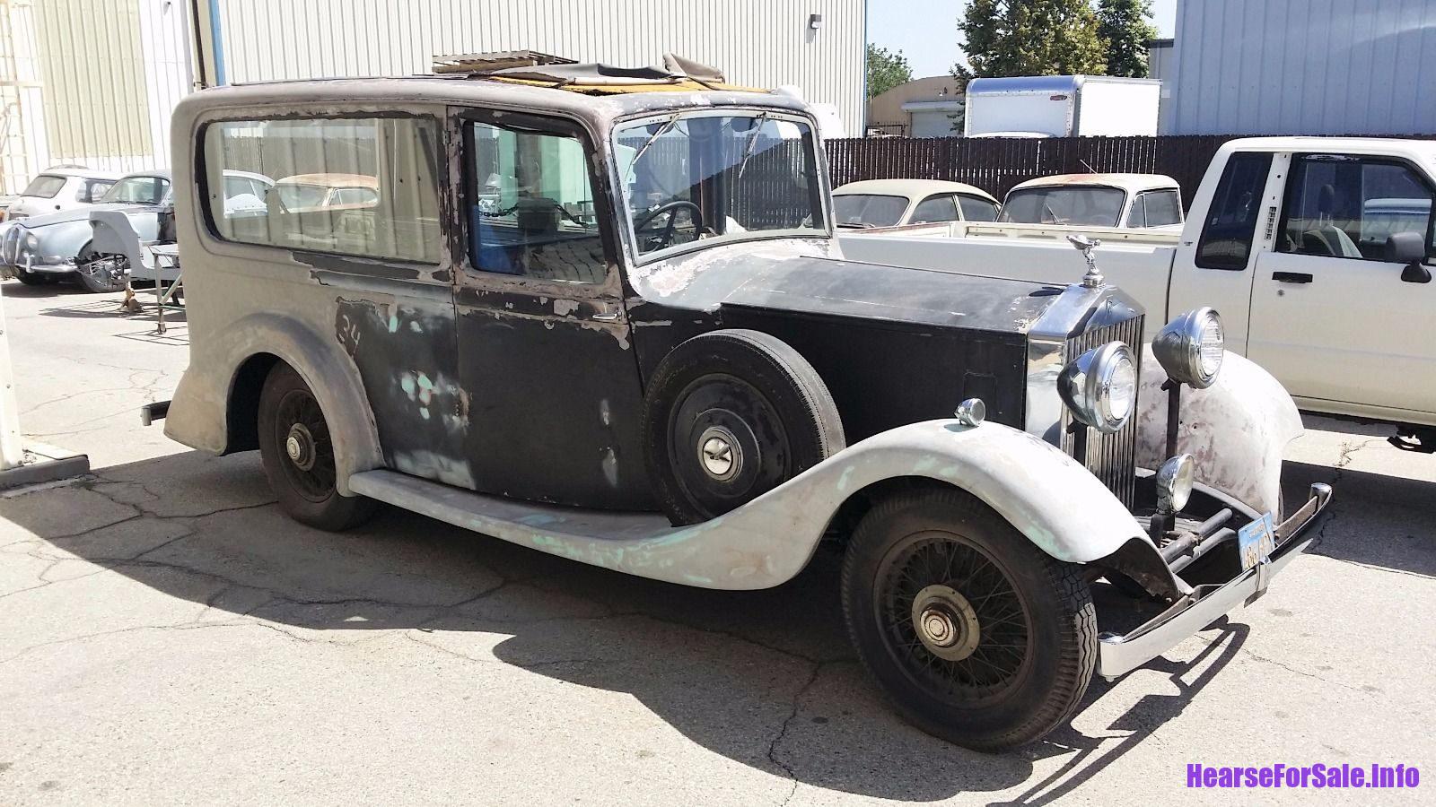 1934 Rolls-Royce 20/25 Hearse by Alpe & Saunders