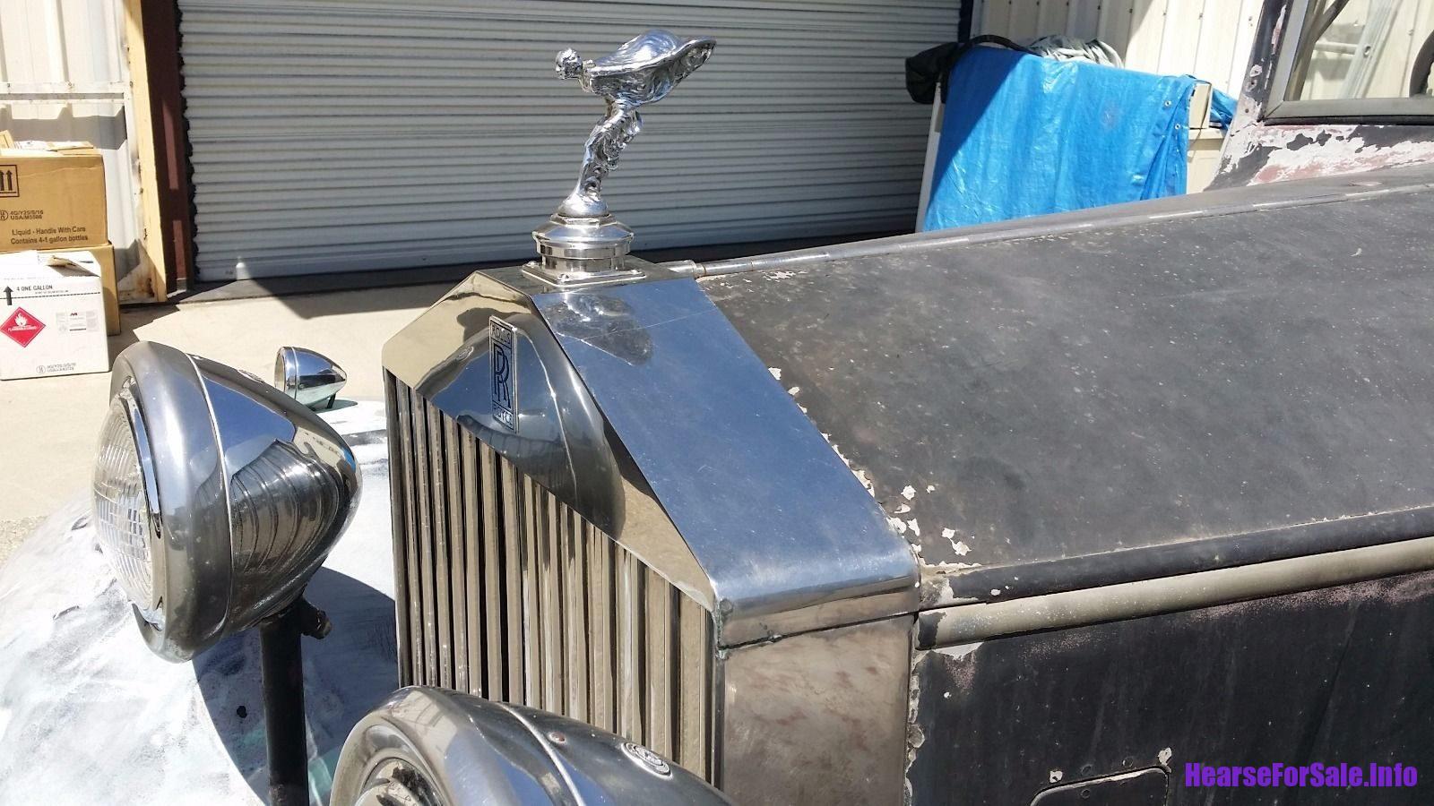 1934 Rolls-Royce 20/25 Hearse by Alpe & Saunders