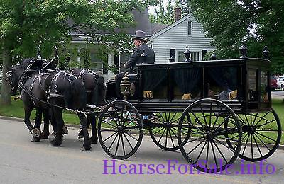 Antique Horse Drawn Hearse