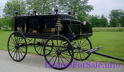 Antique Horse Drawn Hearse