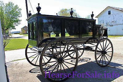 Antique Horse Drawn Hearse