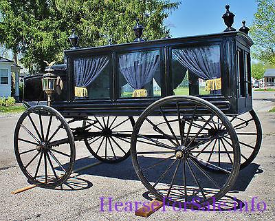 Antique Horse Drawn Hearse