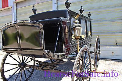 Antique Horse Drawn Hearse