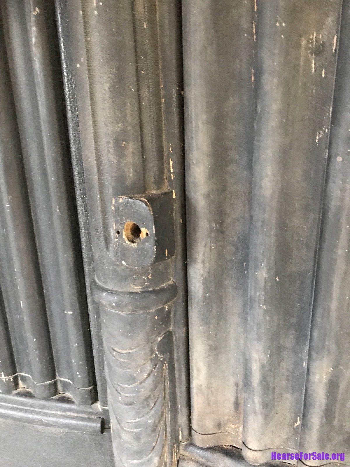 Victorian Horse drawn Wood Hearse Doors Victorian Horse-drawn Wood Hearse Doors